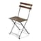 Atlas Commercial Products French Bistro Slatted Cafe Folding Chair BISTRO48CHAIR - alternate 1